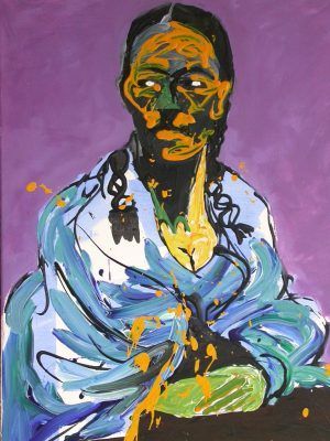 Retrato de Frida Kahlo. 2008. J. Mozos.