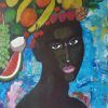 Retrato con frutas