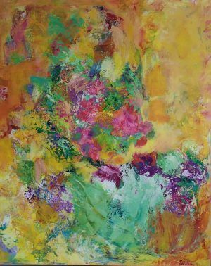 Abstracto en amarillo