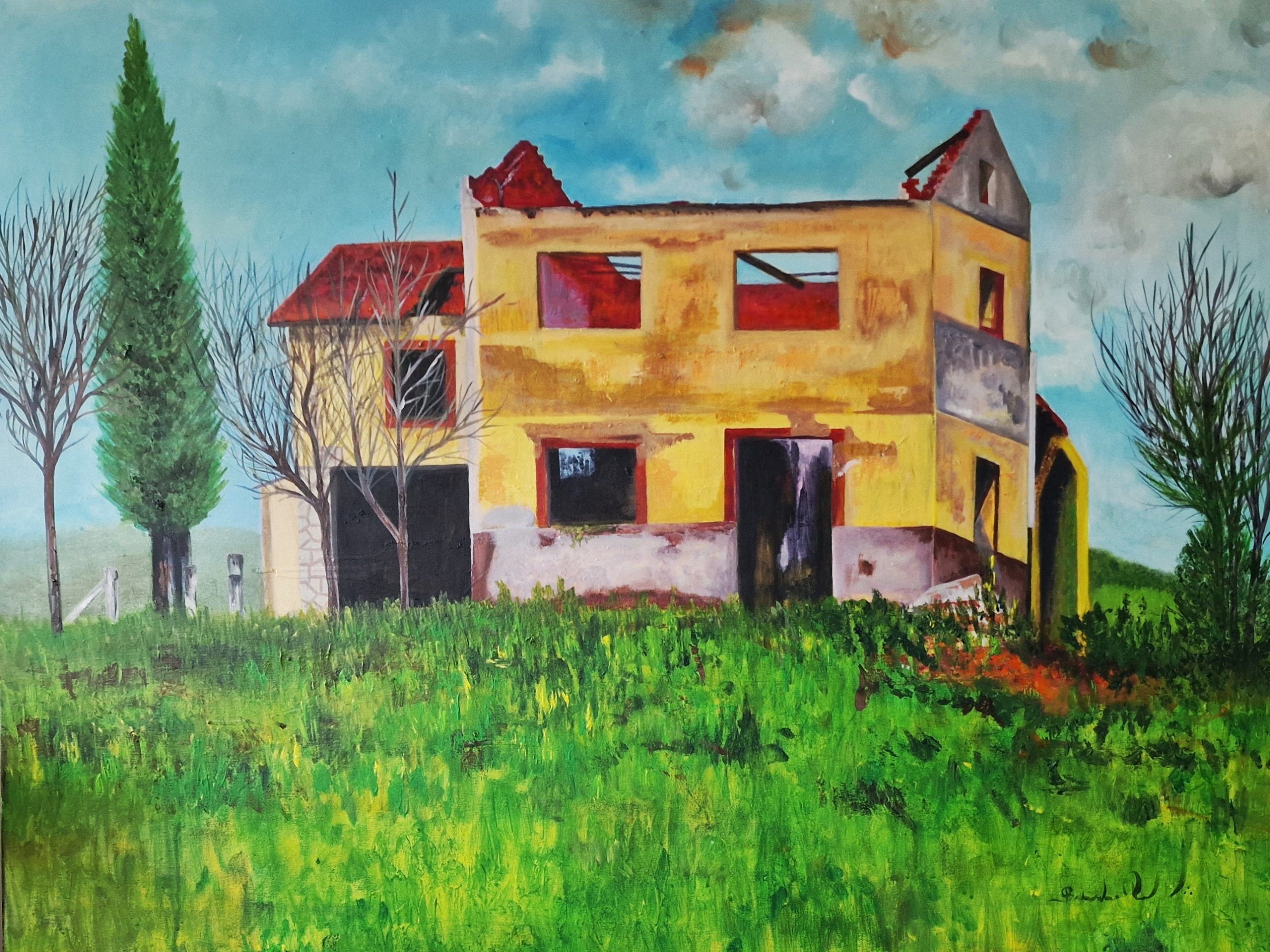 Casa quemada