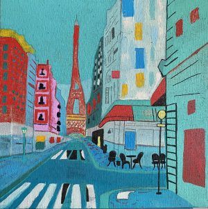 <b>París II</b><p>Acrílico en Lienzo</p><p>50x50cm</p><p><b>1310 €</b>