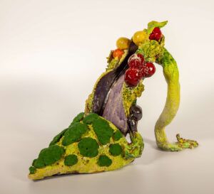 Brócoli y puerro (Colección zapatos de tacón)