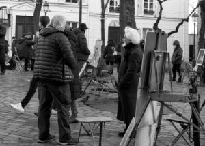 PINTORES EN LA PLACE DU TERTRE